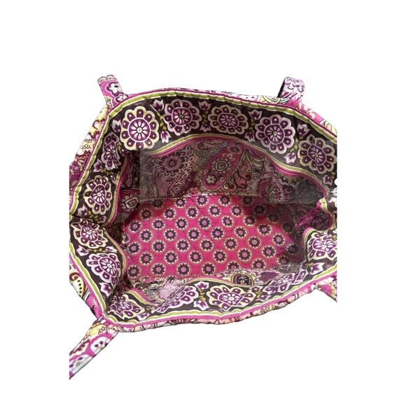 Vera Bradley Very Berry Duffel Weekender and Garment Set Retired Pattern Pink - Picture 3 of 15